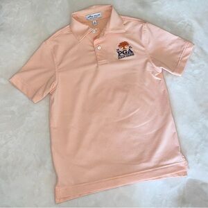 Peter Millar PGA striped polo shirt